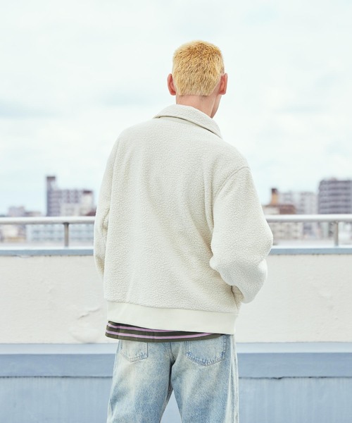 NIKE(ナイキ)の「ナイキ スポーツウェア クラブ メンズ ハイパイル フリース コーチ ジャケット / Nike Sportswear Club Men's High-Pile Fleece Coaches Jacket HV1430-297 Light Khaki(ブルゾン・メンズ・ブラウン系その他2・S/M/L/XL/2XL)」の9枚目の写真