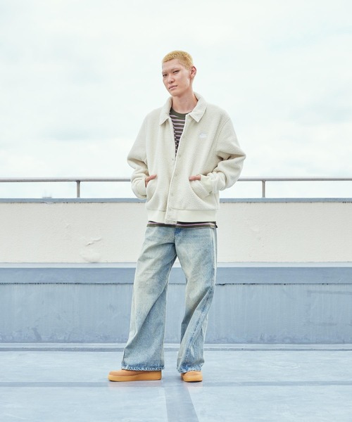 NIKE(ナイキ)の「ナイキ スポーツウェア クラブ メンズ ハイパイル フリース コーチ ジャケット / Nike Sportswear Club Men's High-Pile Fleece Coaches Jacket HV1430-297 Light Khaki(ブルゾン・メンズ・ブラウン系その他2・S/M/L/XL/2XL)」の10枚目の写真