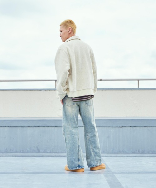 NIKE(ナイキ)の「ナイキ スポーツウェア クラブ メンズ ハイパイル フリース コーチ ジャケット / Nike Sportswear Club Men's High-Pile Fleece Coaches Jacket HV1430-297 Light Khaki(ブルゾン・メンズ・ブラウン系その他2・S/M/L/XL/2XL)」の12枚目の写真