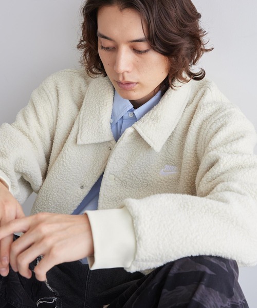 ナイキ スポーツウェア クラブ メンズ ハイパイル フリース コーチ