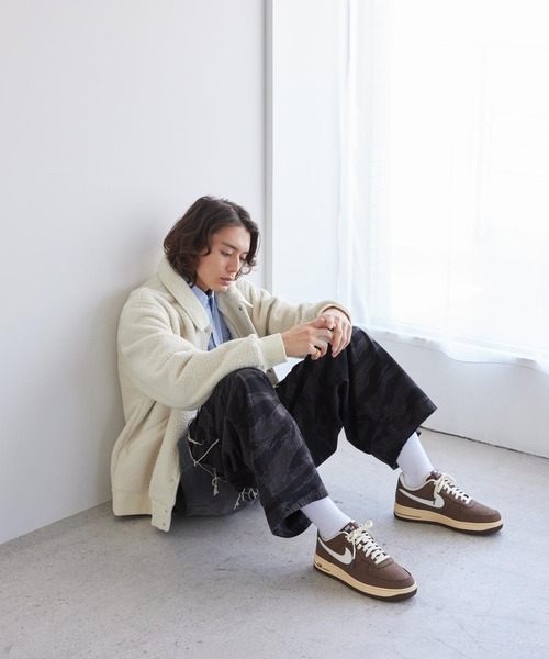 NIKE(ナイキ)の「ナイキ スポーツウェア クラブ メンズ ハイパイル フリース コーチ ジャケット / Nike Sportswear Club Men's High-Pile Fleece Coaches Jacket HV1430-297 Light Khaki(ブルゾン・メンズ・ブラウン系その他2・S/M/L/XL/2XL)」の6枚目の写真