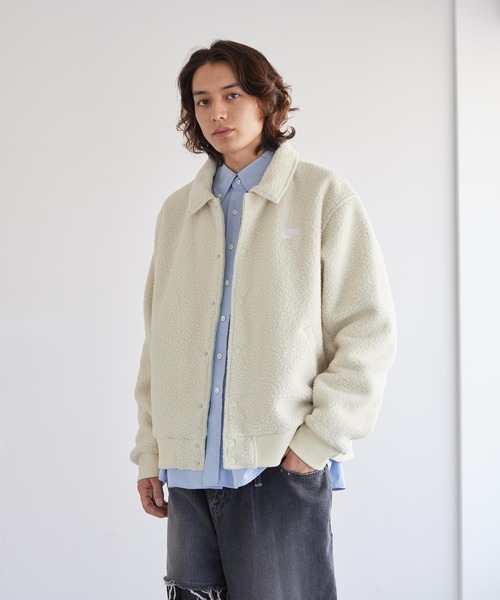 NIKE(ナイキ)の「ナイキ スポーツウェア クラブ メンズ ハイパイル フリース コーチ ジャケット / Nike Sportswear Club Men's High-Pile Fleece Coaches Jacket HV1430-297 Light Khaki(ブルゾン・メンズ・ブラウン系その他2・S/M/L/XL/2XL)」の16枚目の写真