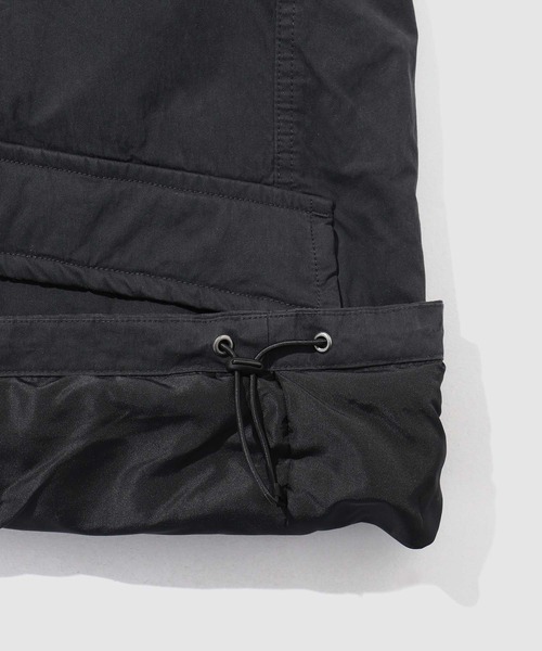 Dickies(ディッキーズ)の「Dickies 襟コーデュロイ切り替え 薄中綿 ワークジャケット(ミリタリージャケット・メンズ・ブラック/カーキ・M/L/XL)」の6枚目の写真