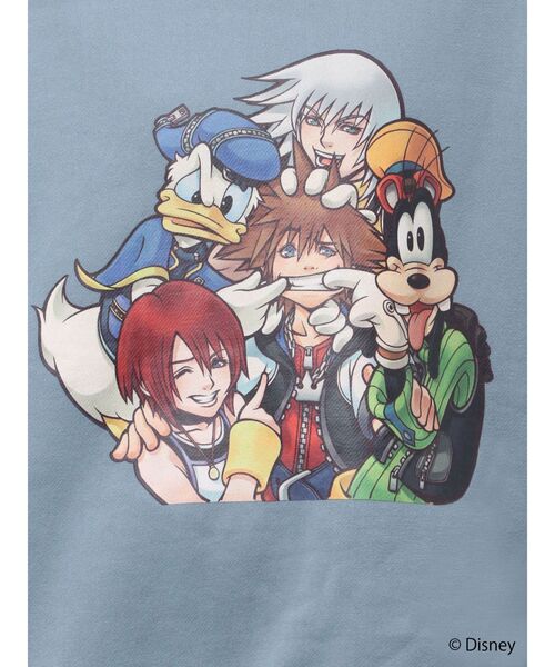 CALNAMUR（カルナムール）の「キングダムハーツ パーカー（パーカー・レディース・ホワイト/ライトブルー・FREE）」の3枚目の写真