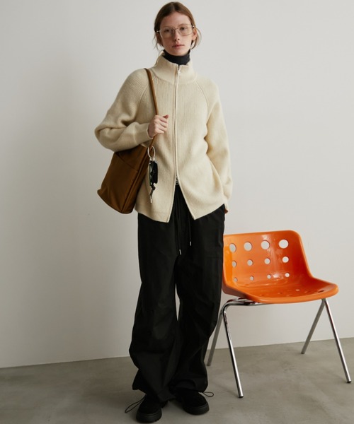 Auntie Rosa Holiday（アンティローザホリデー）の「ナイロンバケツトート（トートバッグ・レディース・ブラック/ブラウン・FREE）」の14枚目の写真