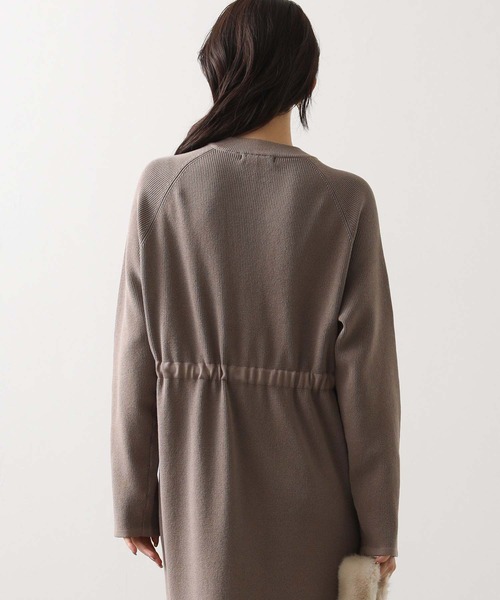 Gready Brilliant(グレディブリリアン)の「VネックリブニットOワンピ(ワンピース・レディース・モカ/ブラック・38)」の19枚目の写真