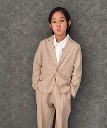 セール】【ノーカラースーツセットアップ】 スーツ 上下セット（スーツ