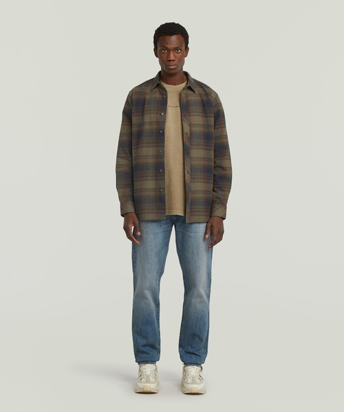 G-STAR(ジースター)の「Clean Regular Shirt/レギュラーフランネルチェックシャツ(シャツ/ブラウス・メンズ・チェック・LARGE/SMALL/X-LARGE/X-SMALL/MEDIUM)」の4枚目の写真