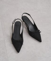 LOUNGEDRESS | 【GALENA/ガレナ】リボンポインテッドトゥパンプス(パンプス)