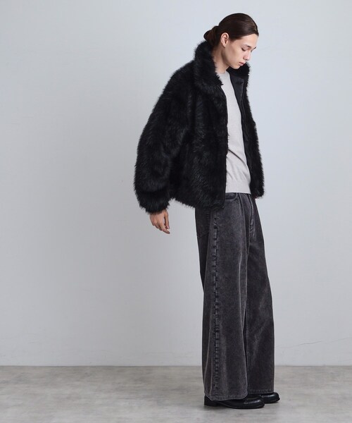 ミックスフェイクファーブルゾン（ブルゾン）｜tk.TAKEO KIKUCHI