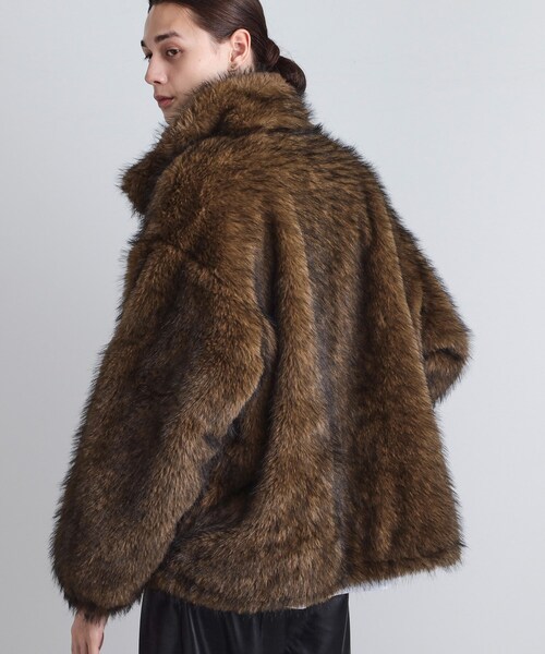 tk.TAKEO KIKUCHI（ティーケータケオキクチ）の「ミックスフェイクファーブルゾン（ブルゾン・メンズ・ブラウン系その他/ブラック/ダークブラウン・02/01/03）」の21枚目の写真