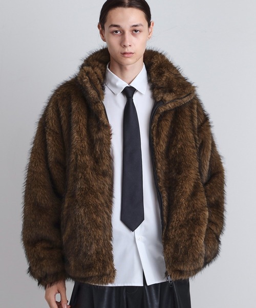 ミックスフェイクファーブルゾン（ブルゾン）｜tk.TAKEO KIKUCHI