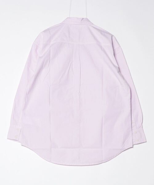 GUESS JEANS（ゲスジーンズ）の「GUESS JEANS GJ LS OS POCKET SHIRT ゲス 折り襟 クラシックカラー 胸ポケット 長袖シャツ（シャツ/ブラウス・レディース・イエロー/ラベンダー・S/M/L）」の6枚目の写真
