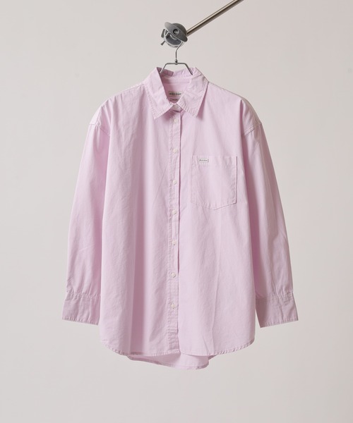 GUESS JEANS（ゲスジーンズ）の「GUESS JEANS GJ LS OS POCKET SHIRT ゲス 折り襟 クラシックカラー 胸ポケット 長袖シャツ（シャツ/ブラウス・レディース・イエロー/ラベンダー・S/M/L）」の12枚目の写真