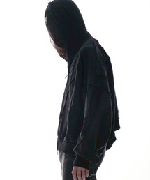 D5OVE（ダヴ）の「【d5ove】Structured Zippered Hoodie / 【ダヴ】ラインダブルジップパーカー＜着用動画あり＞（パーカー）」