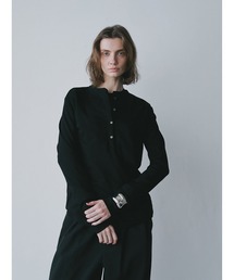 HER. | コットンヘンリーネックプルオーバー(Tシャツ/カットソー)