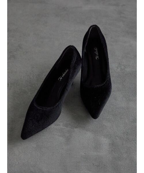 Te chichi（テチチ）の「ポインテッドパンプス（パンプス・レディース・ブラック/ブラウン/キャメル・37/38）」の2枚目の写真