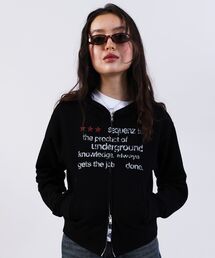 SEQUENZ（シークエンズ）の「【SEQUENZ（シークエンズ）】sqnz THERMAL LADIES ZIP UP LADIES / ワッフル レディース ジップパーカー サーマル ダブルジップ フーディ（パーカー）」