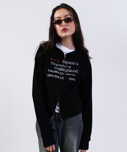 SEQUENZ（シークエンズ）】sqnz THERMAL LADIES ZIP UP LADIES