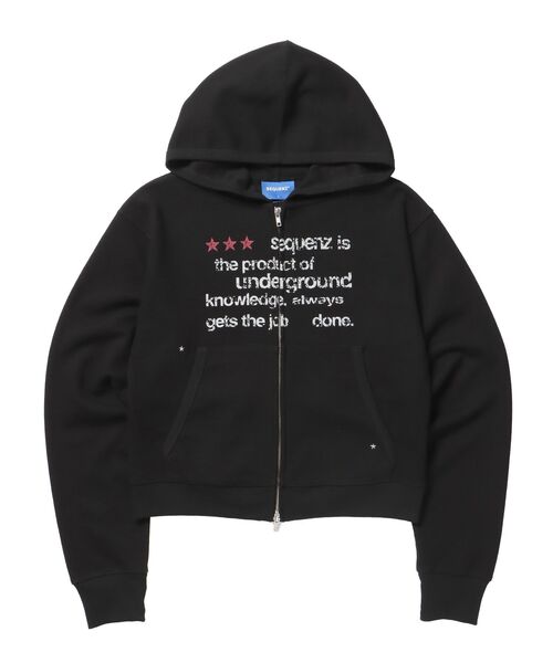 SEQUENZ（シークエンズ）の「【SEQUENZ（シークエンズ）】sqnz THERMAL LADIES ZIP UP LADIES / ワッフル レディース ジップパーカー サーマル ダブルジップ フーディ（パーカー・レディース・グレー/ピンク系その他2/ブラック・FREE）」の18枚目の写真