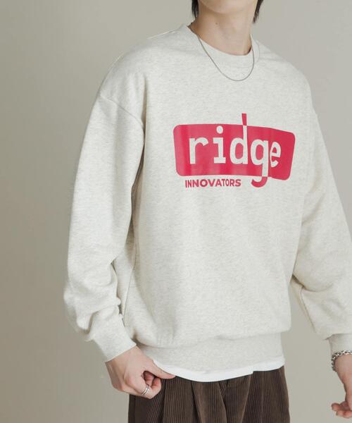 SENSE OF PLACE by URBAN RESEARCH（センスオブプレイスバイアーバンリサーチ）の「アソートグラフィックロゴスウェット（スウェット・メンズ・グレー/レッド/ネイビー/ブラック・MEDIUM/LARGE）」の2枚目の写真