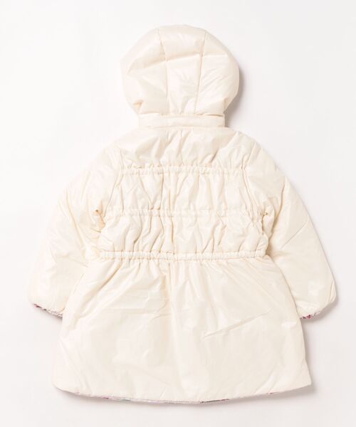 HAKKA KIDS(ハッカキッズ)の「グレンチェックアートスミレプリントリバーシブルブルゾン(ブルゾン・キッズ・キナリ/ネイビー・110cm/120cm/130cm/100cm)」の3枚目の写真