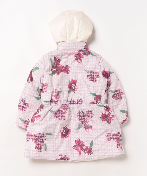 HAKKA KIDS(ハッカキッズ)の「グレンチェックアートスミレプリントリバーシブルブルゾン(ブルゾン・キッズ・キナリ/ネイビー・110cm/120cm/130cm/100cm)」の5枚目の写真