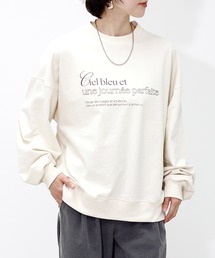 Fizz | 裏毛ロゴプリントスウェット(スウェット)