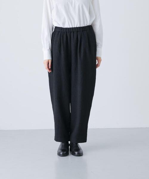 かぐれ(カグレ)の「ウールテーパードパンツ(その他パンツ・レディース・ブラック/チャコールグレー・FREE)」の11枚目の写真
