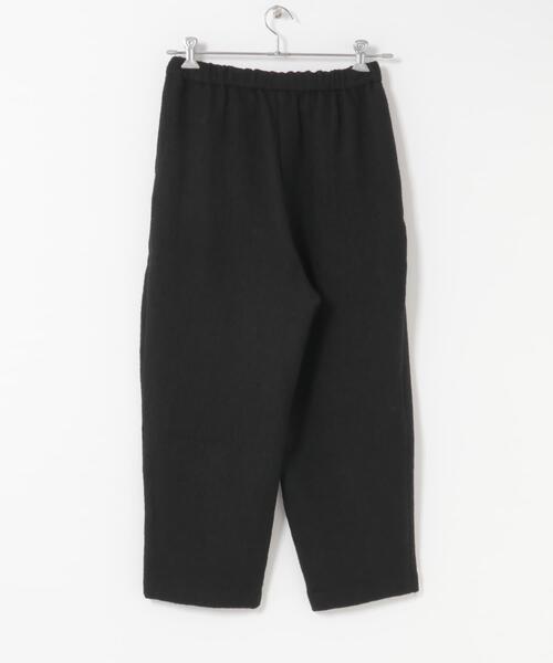 かぐれ　新品　今季　ウールテーパードパンツ　ブラック　 2025秋冬 ウールテーパードパンツ（その他パンツ）｜かぐれ（カグレ）の