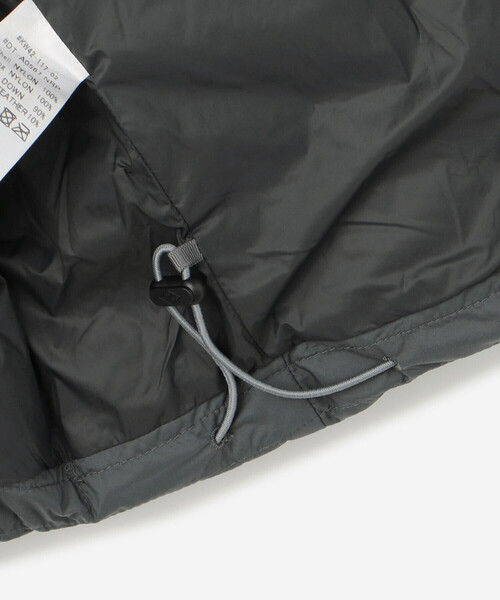 DANTON（ダントン）の「WOMEN'S NYLON TAFFETA SQUARE QUILTED DOWN JACKET（ダウンジャケット/コート・レディース・ブラック/ベージュ/グレイッシュベージュ・S/M）」の13枚目の写真