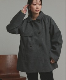 レディースのピーコート（グレー/灰色系）ファッション通販 - ZOZOTOWN