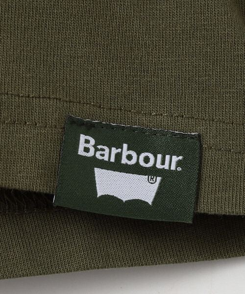 Barbour(バブアー)の「Barbour x Levi's/バブアー × リーバイス Levi's × Barbour graphic t-shirt(Tシャツ/カットソー・メンズ・ホワイト/オリーブ・LARGE/MEDIUM)」の6枚目の写真