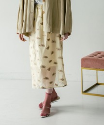 WHYTO.（ホワイト）の「「WHYTO. / ホワイト」シアーフラワースカート（スカート）」
