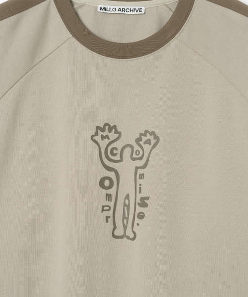 Millo Archive（ミロ アーカイブ）の「ツータイプクランピーロングスリーブ[サンド]（Tシャツ/カットソー・メンズ・その他・LARGE/X-LARGE/MEDIUM）」の3枚目の写真