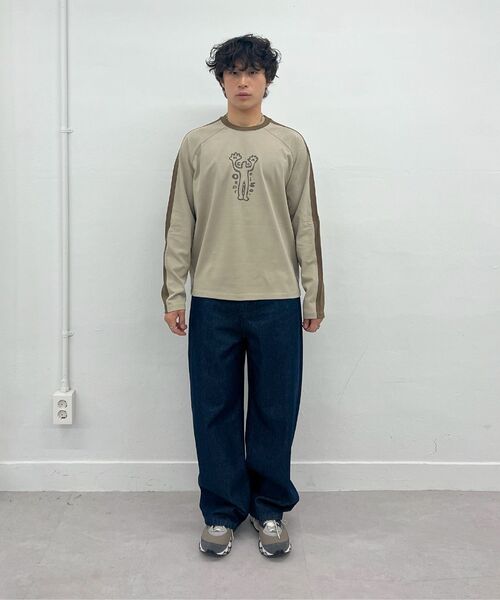 Millo Archive（ミロ アーカイブ）の「ツータイプクランピーロングスリーブ[サンド]（Tシャツ/カットソー・メンズ・その他・LARGE/X-LARGE/MEDIUM）」の7枚目の写真