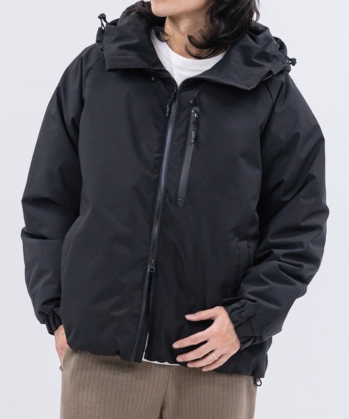 JOHN'S CLOSET（ジョンズクローゼット）の「【a】ファイバーダウン ボリューム スタンドジャケット/パーカー（ミリタリージャケット・メンズ・ブラック系2/グレー系2/ブラック系1/グレー系1・MEDIUM/LARGE/X-LARGE）」の22枚目の写真