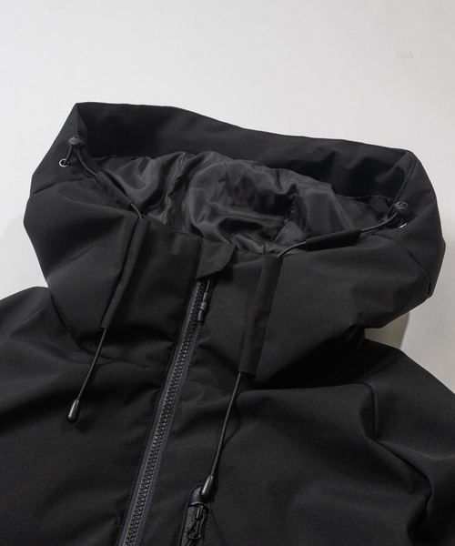 JOHN'S CLOSET（ジョンズクローゼット）の「【a】ファイバーダウン ボリューム スタンドジャケット/パーカー（ミリタリージャケット・メンズ・ブラック系2/グレー系2/ブラック系1/グレー系1・MEDIUM/LARGE/X-LARGE）」の6枚目の写真