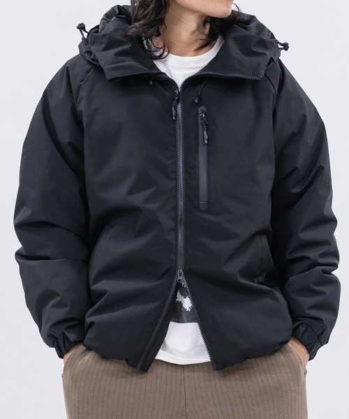 JOHN'S CLOSET（ジョンズクローゼット）の「【a】ファイバーダウン ボリューム スタンドジャケット/パーカー（ミリタリージャケット・メンズ・ブラック系2/グレー系2/ブラック系1/グレー系1・MEDIUM/LARGE/X-LARGE）」の21枚目の写真