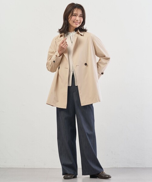 J.PRESS(ジェイプレス)の「セルロースシャンブレー セミワイド パンツ(その他パンツ・レディース・ネイビー系/ライトグレー系・T15/T13)」の19枚目の写真