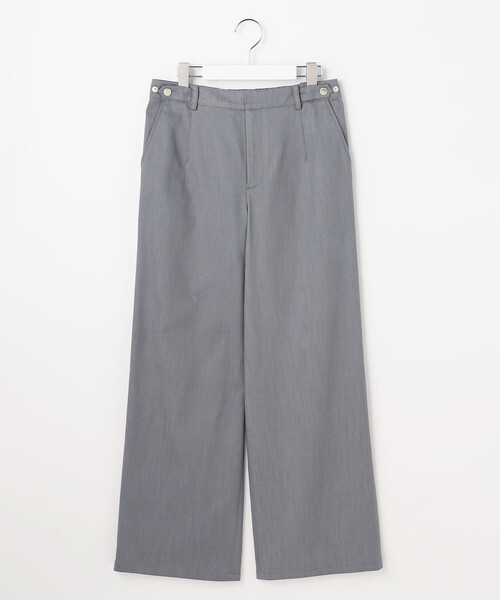 J.PRESS(ジェイプレス)の「セルロースシャンブレー セミワイド パンツ(その他パンツ・レディース・ネイビー系/ライトグレー系・T15/T13)」の14枚目の写真