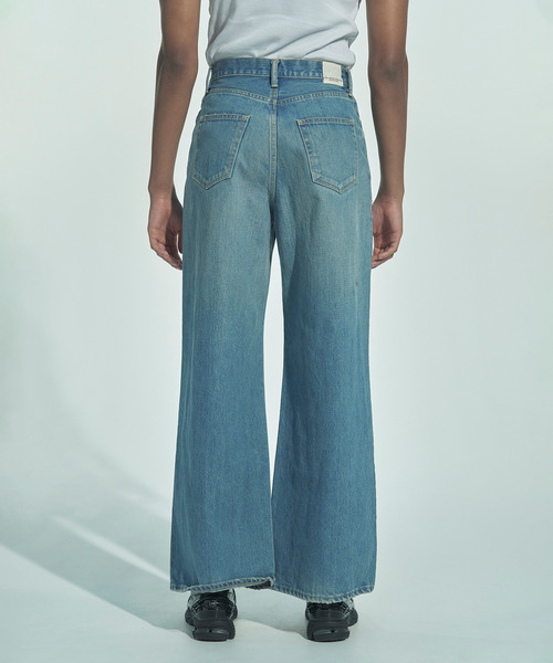 VICTIM(ヴィクティム)の「VICTIM ヴィクティム / VICTIM×HAGUN TRAN PIPED ENIM PANTS コラボレーションヴィンテージデニムパンツ / VTM-25-P-106(デニムパンツ・メンズ・ブルー/ブラック・1/2/3/4)」の7枚目の写真