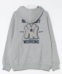 Import & Select（インポートアンドセレクト）の「【Nevernotworking】 NYモンスターサガラ刺繍 裏毛ZIPパーカー ジップアップパーカー フーディー（パーカー）」
