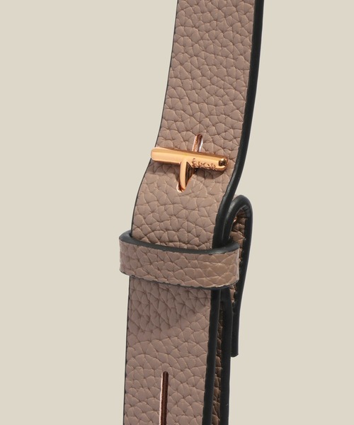 E'POR（エポール）の「【E'POR】BAMBOO BAG Mini 【超軽量】（ハンドバッグ・レディース・オフホワイト/ブラック系その他/ベージュ系その他・FREE）」の8枚目の写真