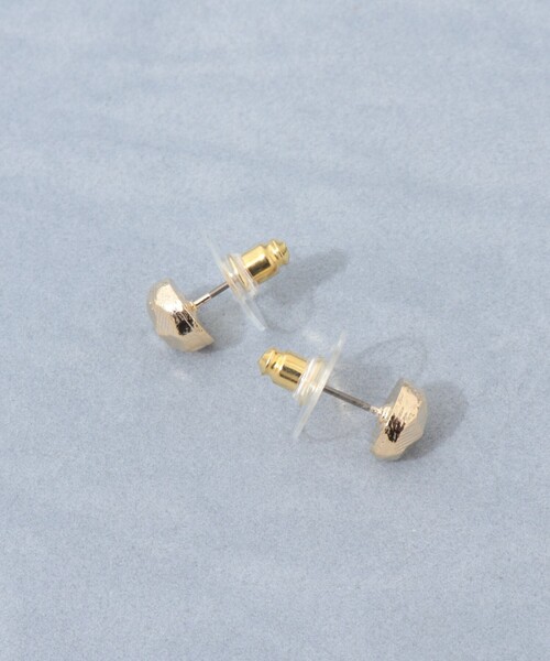 grace grace （グラスグラス）の「【grace grace/グラスグラス】ロックビーンズイヤリング（イヤリング・レディース・ゴールド・E）」の4枚目の写真