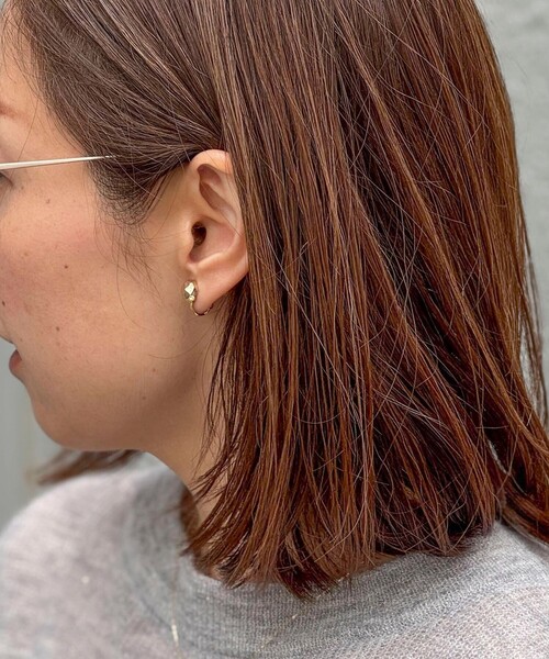 grace grace （グラスグラス）の「【grace grace/グラスグラス】ロックビーンズイヤリング（イヤリング・レディース・ゴールド・E）」の6枚目の写真