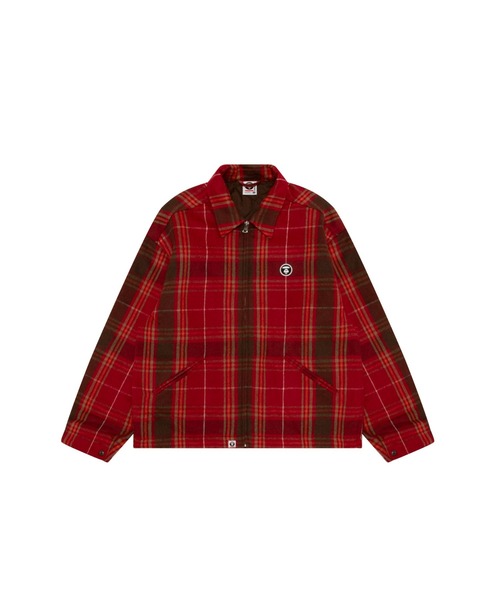 AAPE NOW CHECK JACKET（ミリタリージャケット）｜AAPE BY A BATHING