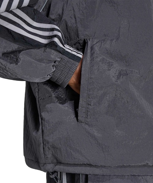 adidas(アディダス)の「adidas ADILENIUM 5.0 TRACK TOP / アディダス アディレニウム シーズン 5 トラックトップ(ナイロンジャケット・メンズ・ブラック・S/M/L/XL/XXL)」の10枚目の写真