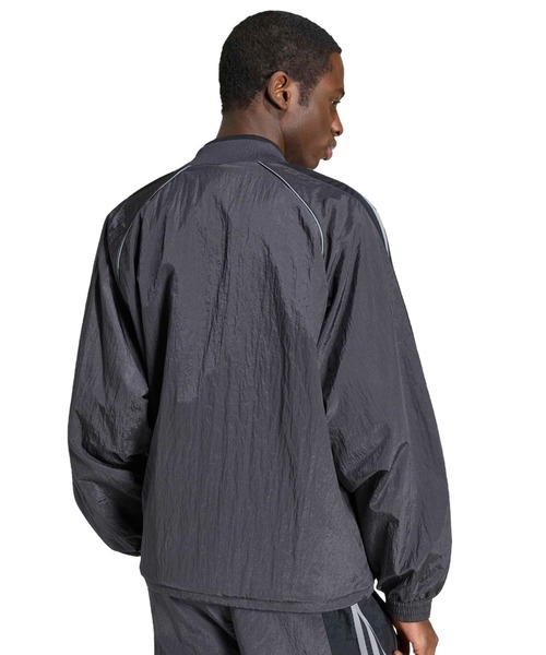 adidas(アディダス)の「adidas ADILENIUM 5.0 TRACK TOP / アディダス アディレニウム シーズン 5 トラックトップ(ナイロンジャケット・メンズ・ブラック・S/M/L/XL/XXL)」の8枚目の写真