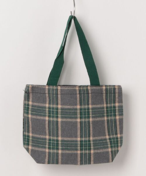VIBGYOR(ヴィブジョー)の「Mignonjour/チェック柄ミニトートバッグ M2865(トートバッグ・レディース・レッド/ブラウン/グリーン・FREE)」の7枚目の写真